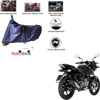 RiderShine Two Wheeler Cover for Bajaj(Pulsar 180 DTS-i, Blue)