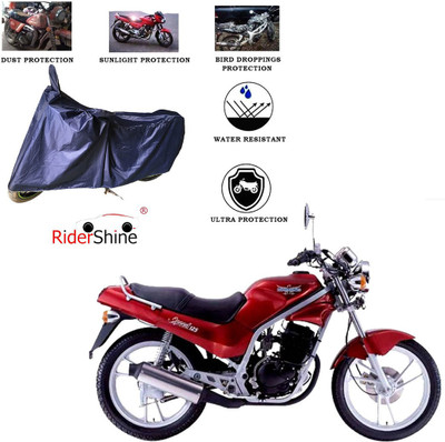RiderShine Two Wheeler Cover for LML(Graptor, Blue)