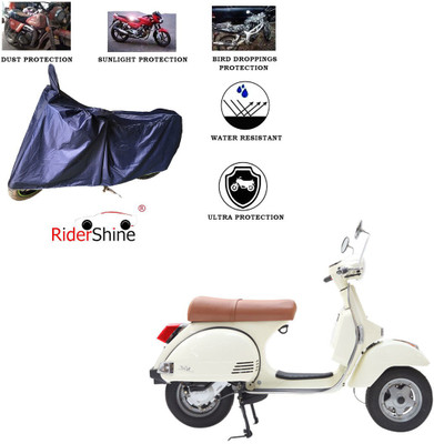 RiderShine Two Wheeler Cover for LML(Star Euro 200, Blue)