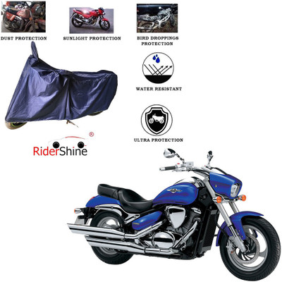 RiderShine Two Wheeler Cover for Suzuki(Intruder M800, Blue)