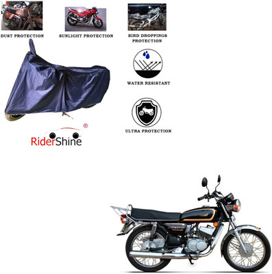 RiderShine Two Wheeler Cover for Yamaha(RX135, Blue)