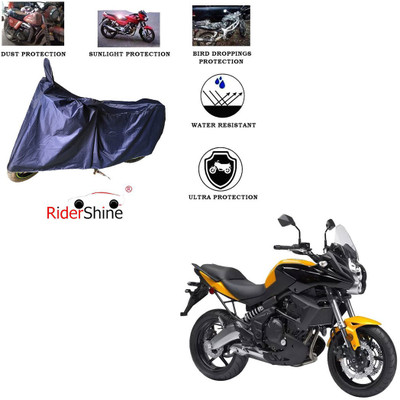 RiderShine Two Wheeler Cover for Kawasaki(Versys 650, Blue)