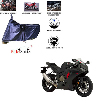 RiderShine Two Wheeler Cover for Honda(CBR1000RR Fireblade, Blue)