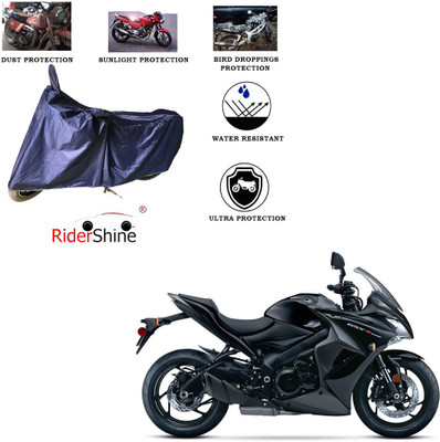 RiderShine Two Wheeler Cover for Suzuki(GSX S1000F, Blue)