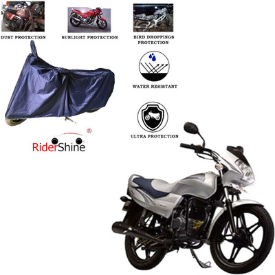 RiderShine Two Wheeler Cover for LML(Freedom Prima, Blue)