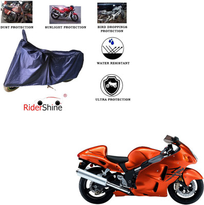 RiderShine Two Wheeler Cover for Suzuki(GSX R1300 Hayabusa, Blue)