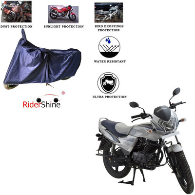 RiderShine Two Wheeler Cover for LML(Freedom, Blue)