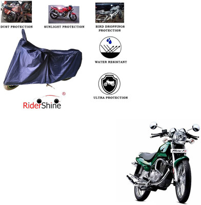 RiderShine Two Wheeler Cover for TVS(Fiero FX, Blue)