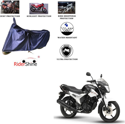 RiderShine Two Wheeler Cover for Yamaha(SZ R, Blue)