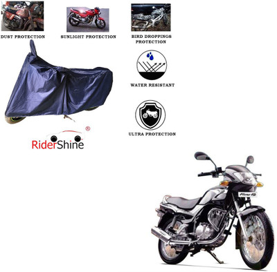 RiderShine Two Wheeler Cover for TVS(Fiero F2, Blue)