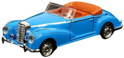 AS ENTERPRISES Vintage Car Model Retro Diecast Vehicle Classic Car Figurine for Kids Gift 1:36(MULTYCOLOUR, Blue, Pack of: 1)