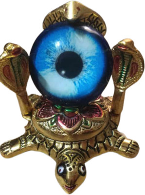 Balaji Traders Nazar Dosh Tortoise With Sarp Aluminium Yantra(Pack of 1)