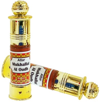 INDRA SUGANDH BHANDAR Mukhallat Al Oudh Agarwood|Oud For Man Long Lasting Fragrance Herbal Attar(Dehn el oud)
