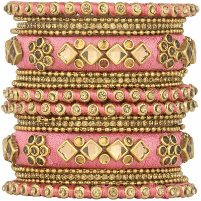 khandelwal impex Dori Bangle Set(Pack of 10)