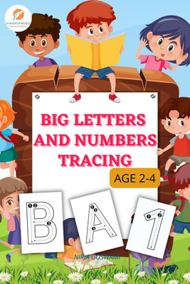 BIG LETTERS AND NUMBERS TRACING(English, Paperback, Nirja Goswami)
