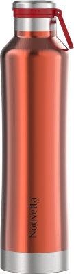 Nouvetta JET DOUBLE WALL BOTTLE 750 ML - RED 750 ml Flask(Pack of 1, Red, Steel)