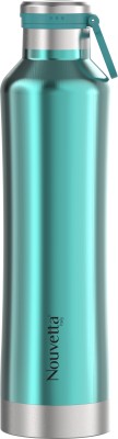 Nouvetta JET DOUBLE WALL BOTTLE 750 ML - BLUE 750 ml Flask(Pack of 1, Blue, Steel)