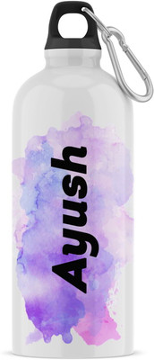 Ashvah 600 ml Aluminium Sipper(Pack of 1, White)
