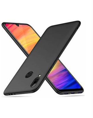 Axzu Back Cover for Redmi Note 7, Note 7 pro, Note 7s(Black, Grip Case, Silicon, Pack of: 1)