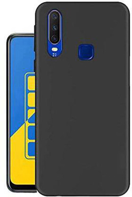 FONECASE Back Cover for Vivo U10(Black, Dual Protection, Silicon, Pack of: 1)