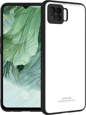 Nice Assoseries HUB Back Cover for Oppo F17(White, Grip Case)
