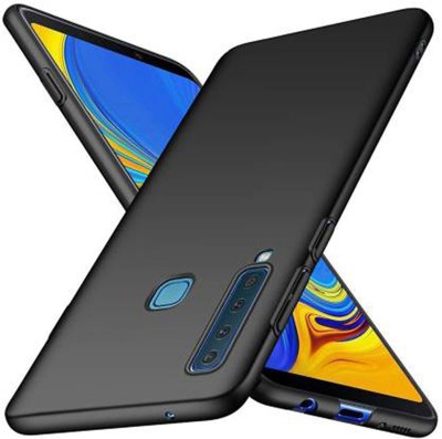 Stunny Back Cover for Samsung A9 2018(Black, Shock Proof, Silicon, Pack of: 1)