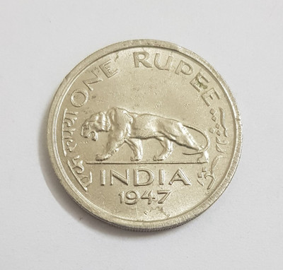 Eforest Rare 1 R s 1947 British India UNC Coin Medieval Coin Collection(1 Coins)