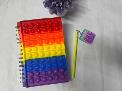 FATFISH KIDS A5 Diary DOUBLE 70 Pages(Multicolor, Pack of 2)