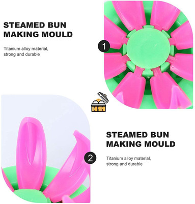 GVJ TRADERS Dumpling Press(Plastic MULTICOLOUR)