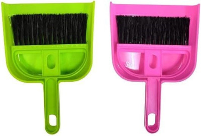 S Mark Plastic Dustpan(Multicolor)