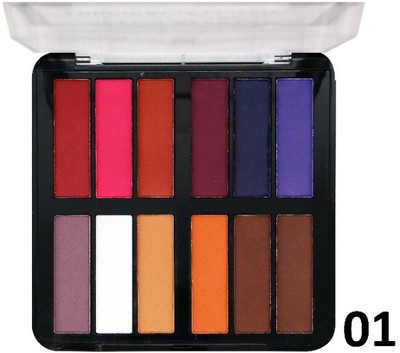 New.You Tropical Dreams 12 Color Eyeshadow Palette Shade-1 20 g(Multi color)