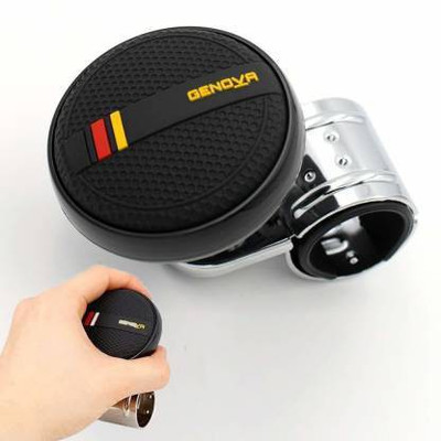 Ride2joy ABS Plastic, Leather Car Steering Knob(Multicolor)