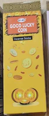 Dartincense Good Lucky Coin Incense Stick Good Lucky Coin(20 Units, Set of 6)