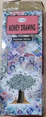 Dartincense Money Drawing Incense Stick Money Drawing(20 Units, Set of 6)