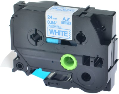 COMPATIBLE FOR Brother Tze 253 BLUE print on White Blue Ink Toner