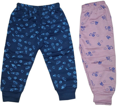 RUDRA KA Track Pant For Baby Boys & Baby Girls(Multicolor, Pack of 2)
