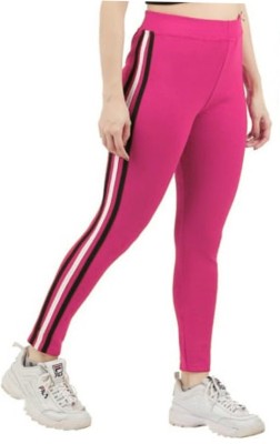 WW WON NOW Solid Women Pink Track Pants