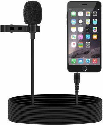 Gabbar ™3.5mm Clip Microphone for YouTube Caller Mic for Voice Recording Lapel Mic Microphone