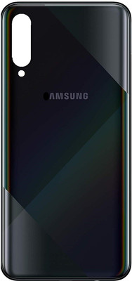 Sandreezz Samsung Galaxy A70s / SM-A707 (with Proper Logo) Back Panel(Black)