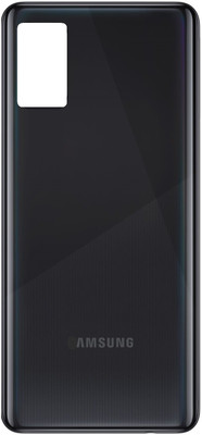 Sandreezz Samsung Galaxy A41 / SM-A415 (with Proper Logo) Back Panel(Black)