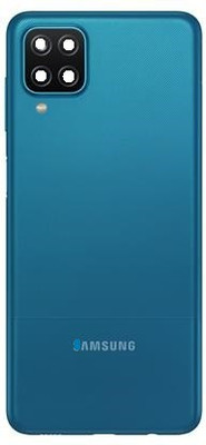 Sandreezz Samsung Galaxy A12 / SM-A125 (with Proper Logo) Back Panel(Blue)