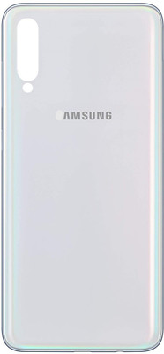 Sandreezz Samsung Galaxy A70 / SM-A705 (with Proper Logo) Back Panel(White)