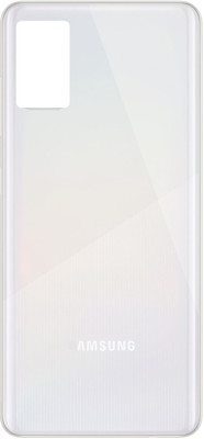 Sandreezz Samsung Galaxy A41 / SM-A415 (with Proper Logo) Back Panel(White)