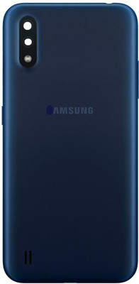 Sandreezz Samsung Galaxy A01 / SM-A015 (with Proper Logo) Back Panel(Blue)