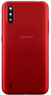 Sandreezz Samsung A01 / SM-A015 (with Proper Logo) Back Panel(Red)
