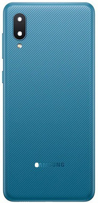 Sandreezz Samsung Galaxy A02 Back Panel(Blue)