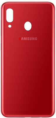 Sandreezz Samsung A20 / SM-A205 (with Proper Logo) Back Panel(Red)