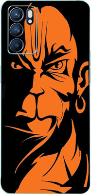 AsSkin OPPO Reno 6Pro, oppo Reno 6 Pro Mobile Skin(Ultra Super Hanumant Veera With High Matte Finish.)