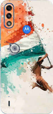 LAMHA Motorola E7 Power Mobile Skin(Ultra Super Sabse Pyara Tiranga Hamara With High Matte Finish.)