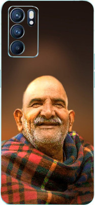 AsSkin OPPO Reno 6Pro, oppo Reno 6 Pro Mobile Skin(Ultra Super Neem Karoli Baba Ji With High Matte Finish.)